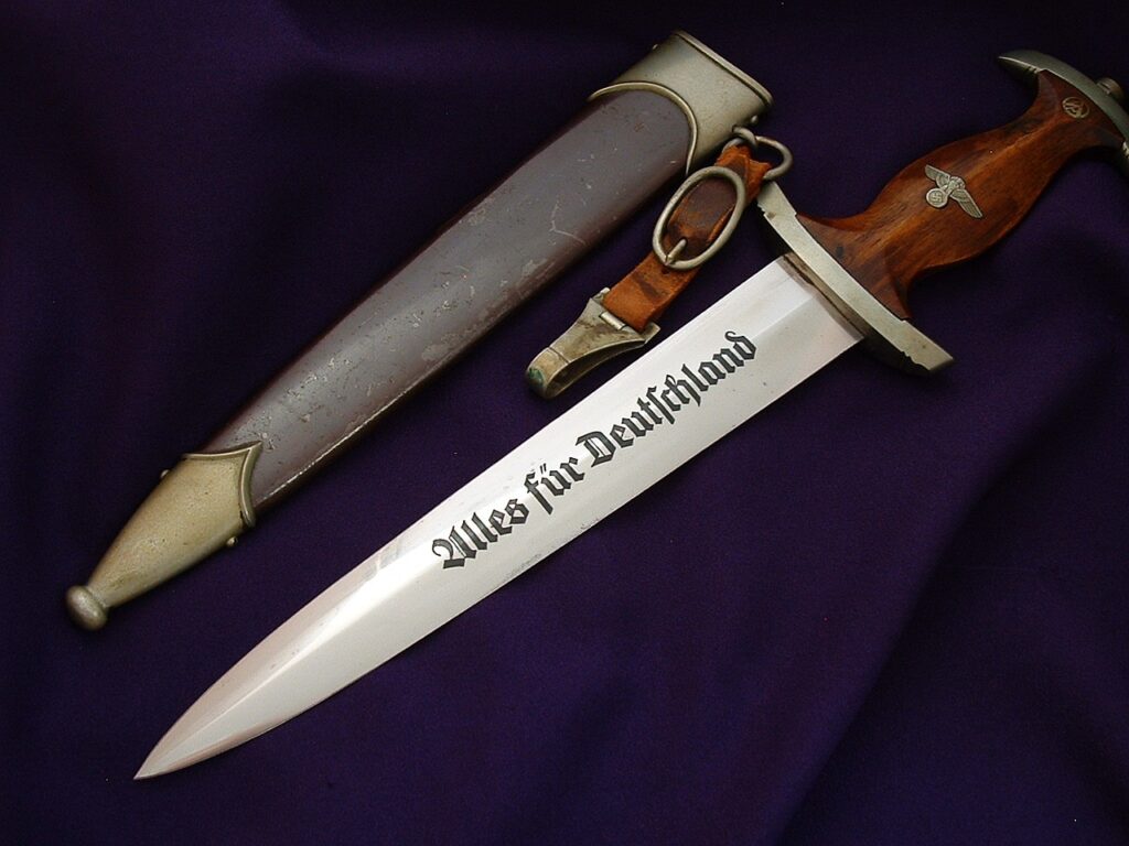 2 - Early Nickel Silver Stormtrooper's Dagger by Kober - D1199