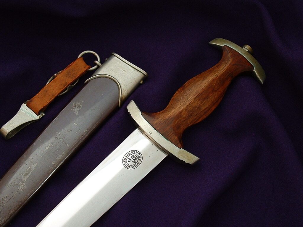 5 - Early Nickel Silver Stormtrooper's Dagger by Kober - D1199