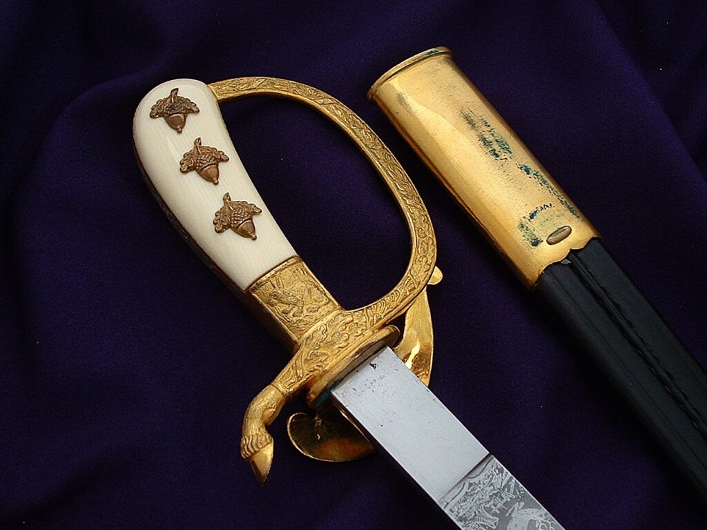 6 - 3rd Reich Forestry Dagger Unmarked Holler - D1189