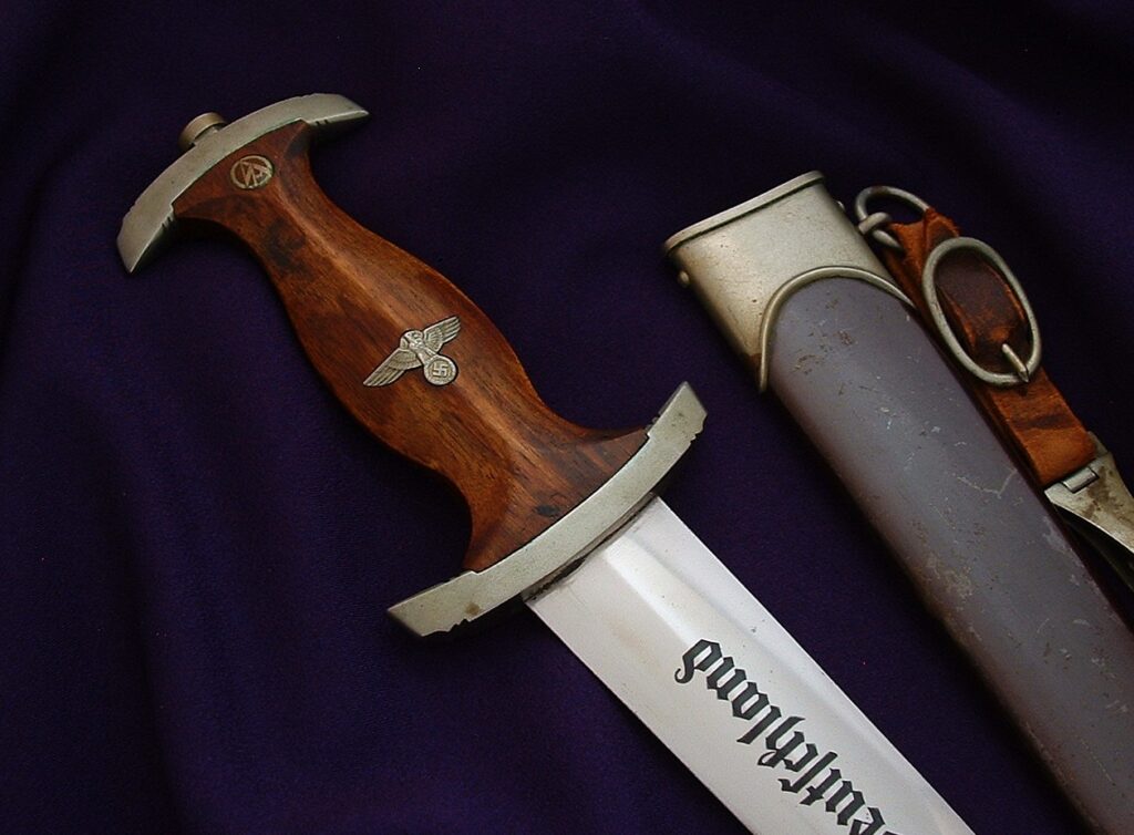 6 - Early Nickel Silver Stormtrooper's Dagger by Kober - D1199