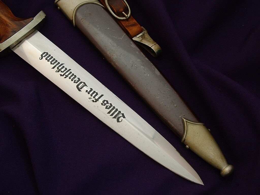 8 - Early Nickel Silver Stormtrooper's Dagger by Kober - D1199