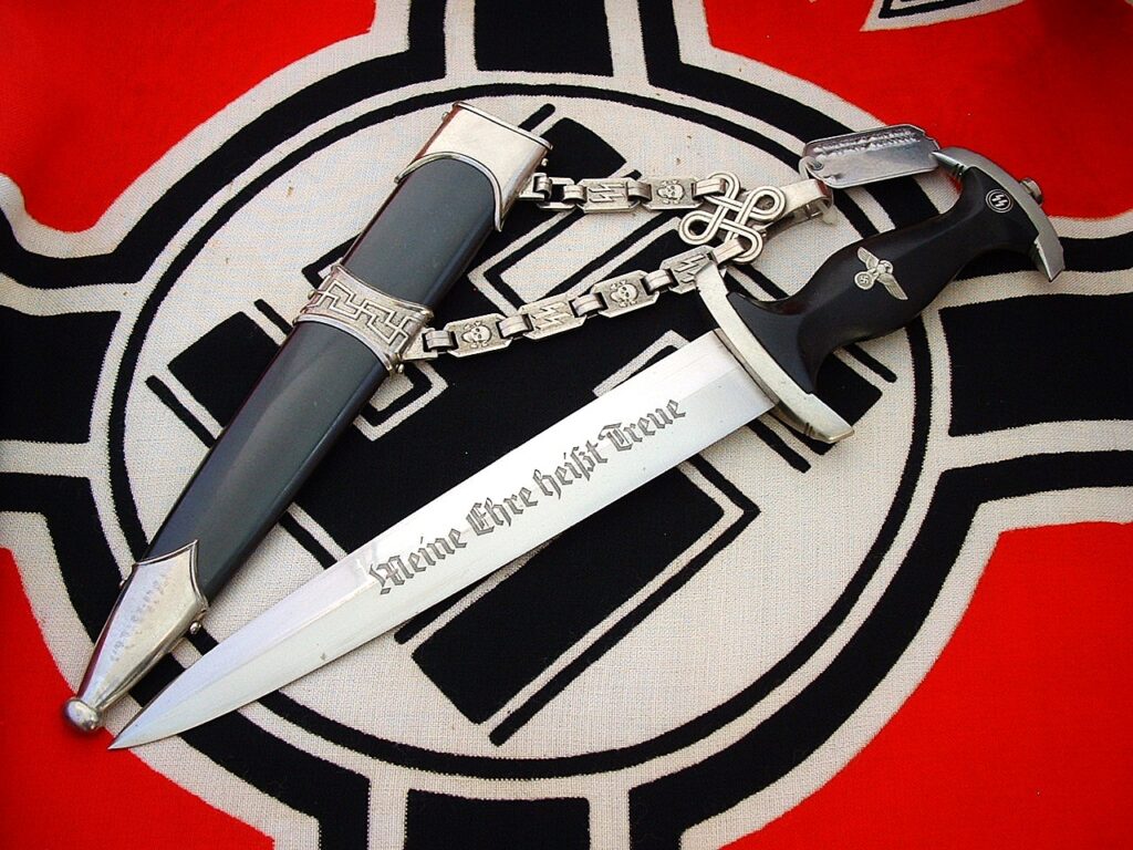1 - Early M36 SS Chain Dagger Type C - D1203