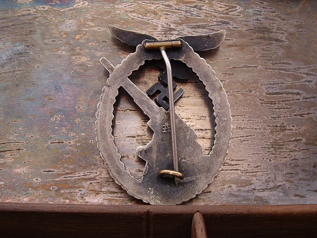 2 - Stunning Early Luft Flak Badge by Assmann - M549a