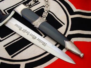 9 - Early M36 SS Chain Dagger Type C - D1203