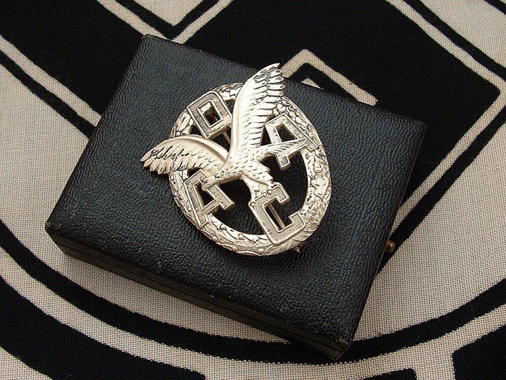 1 - Pre WWII ADAC Silver Auto Club Awards Set - M554