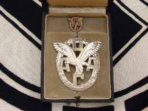 3 - Pre WWII ADAC Silver Auto Club Awards Set - M554