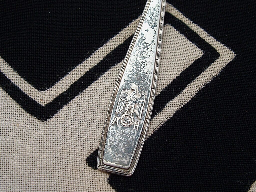 4 - Hitler Silverware Spoon by Bruckmann - G273