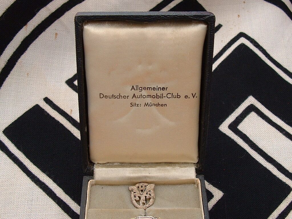 4 - Pre WWII ADAC Silver Auto Club Awards Set - M554