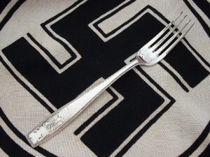 1 - Adolf Hitler Silverware Fork by Bruckmann - G274