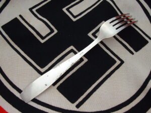 2 - Adolf Hitler Silverware Fork by Bruckmann - G274