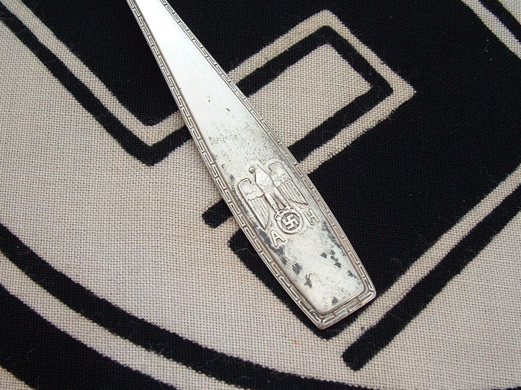 5 - Adolf Hitler Silverware Fork by Bruckmann - G274