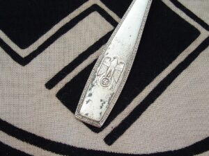 6 - Adolf Hitler Silverware Fork by Bruckmann - G274
