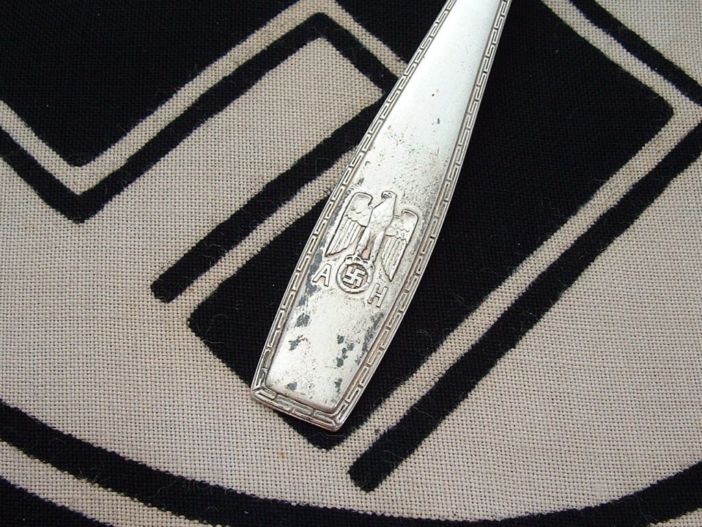 6 - Adolf Hitler Silverware Fork by Bruckmann - G274
