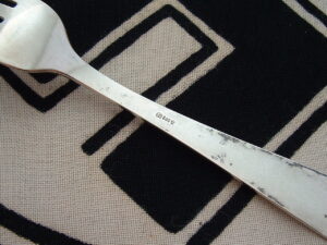 7 - Adolf Hitler Silverware Fork by Bruckmann - G274