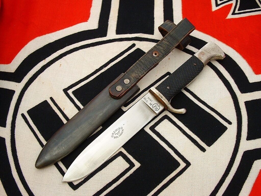 2 - Hitler Youth Knife w Motto by Grawisco - D1211