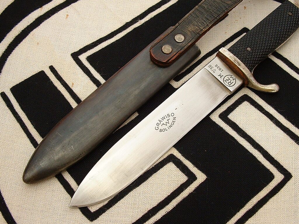 5 - Hitler Youth Knife w Motto by Grawisco - D1211