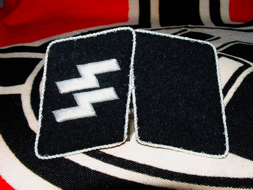 1 - SS Officer's Collar Tabs - C328