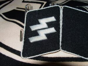 3 - SS Officer's Collar Tabs - C328