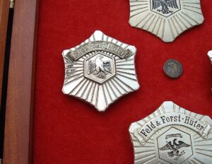 5 - Rare Set of Field & Forest Protection Badges & More - A564