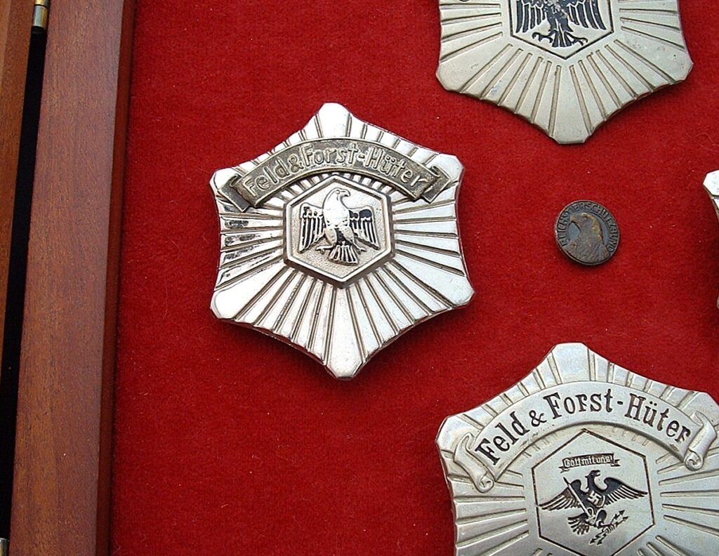 5 - Rare Set of Field & Forest Protection Badges & More - A564