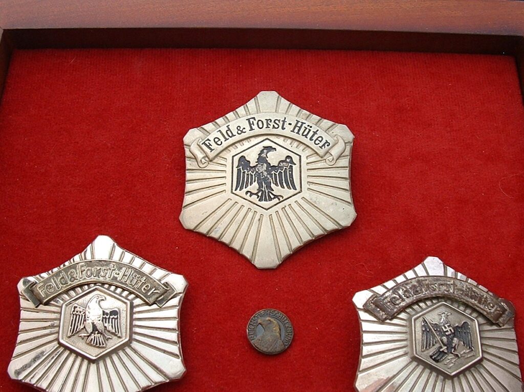 6 - Rare Set of Field & Forest Protection Badges & More - A564