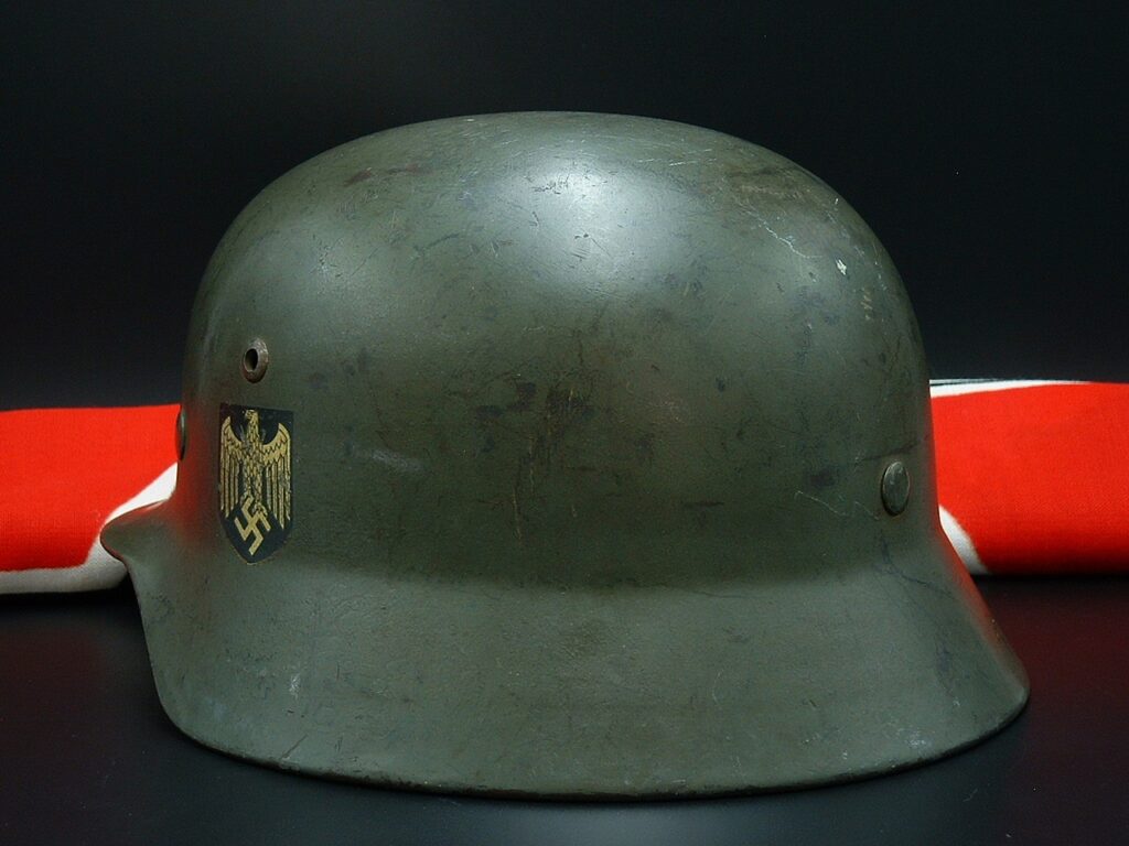 3 - Double Decal Army M35 Helmet by ET - H233