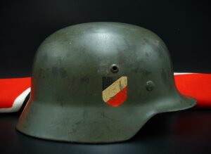 7 - Double Decal Army M35 Helmet by ET - H233