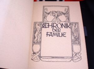 3 - Rare SS Family Chronicle Log Book - RC140