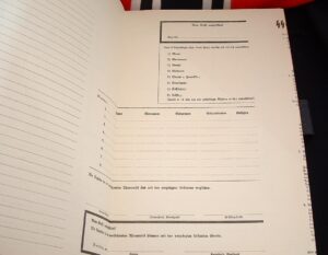 4 - Rare SS Family Chronicle Log Book - RC140