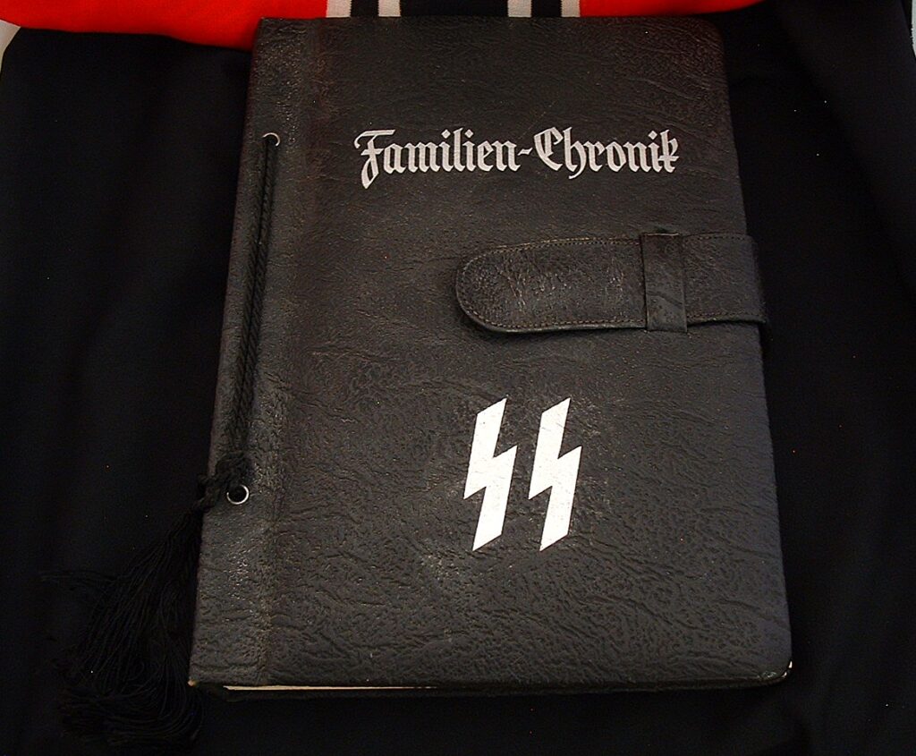 7 - Rare SS Family Chronicle Log Book - RC140