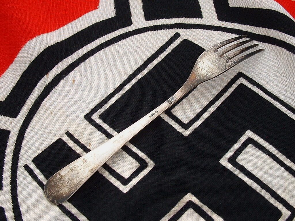 2 - Hitler Informal Pattern Flatware Fork by Bruckmann - G281