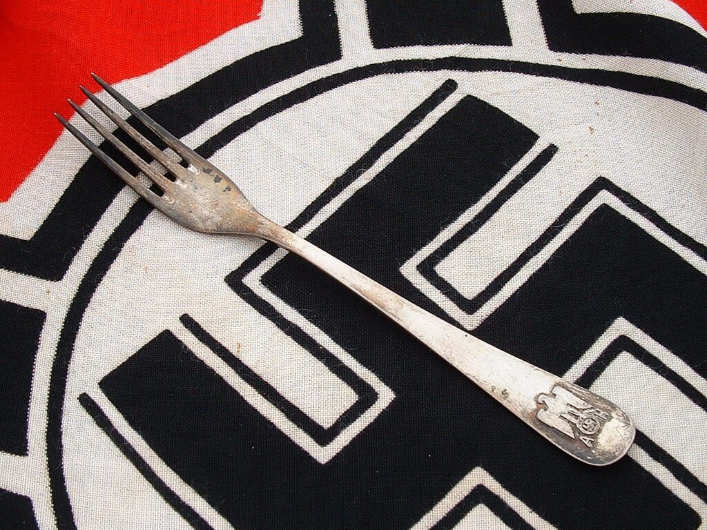 3 - Hitler Informal Pattern Flatware Fork by Bruckmann - G281