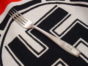4 - Hitler Formal Pattern Silverware Fork by Bruckmann - G280