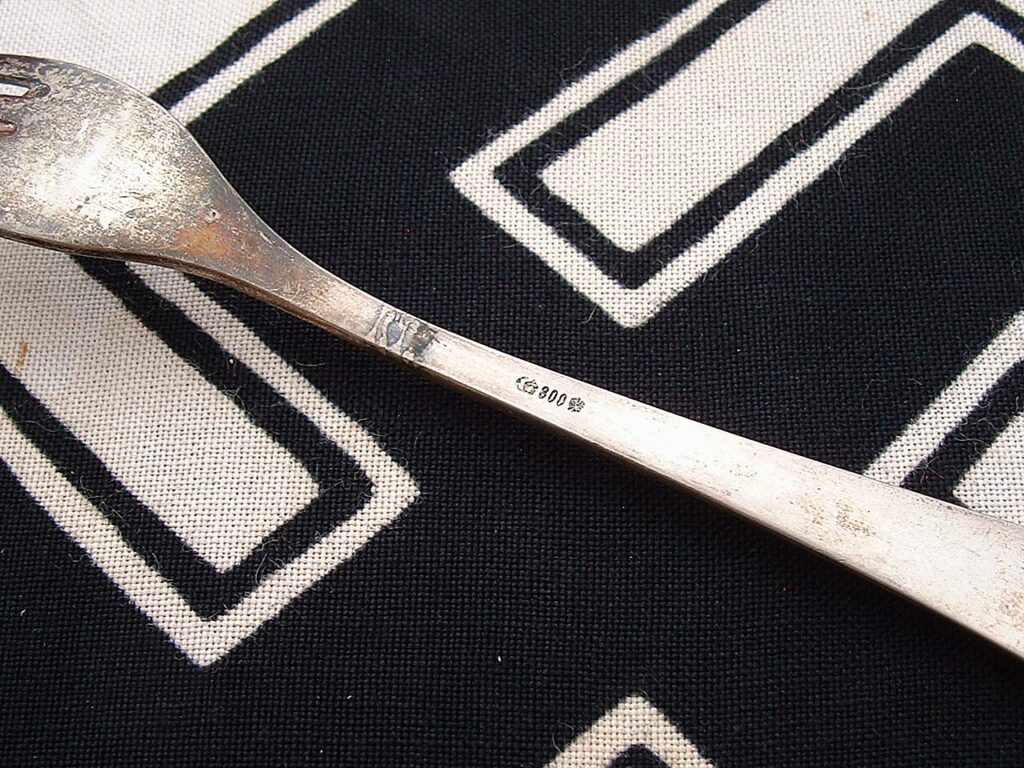 5 - Hitler Informal Pattern Flatware Fork by Bruckmann - G281