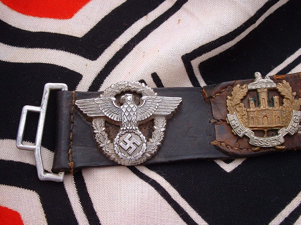11 - Neat Veteran's Hate Belt with SS Buckle - B225