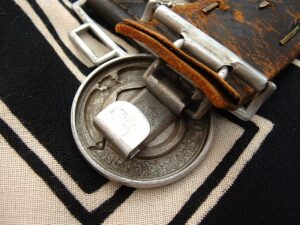 12 - Neat Veteran's Hate Belt with SS Buckle - B225