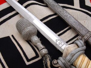 16 - Ivory Grip Army Dagger by Puma - D1242