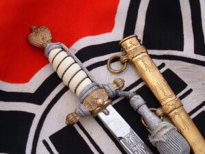 3 - 3rd Reich Navy Dagger by Eickhorn - D1237