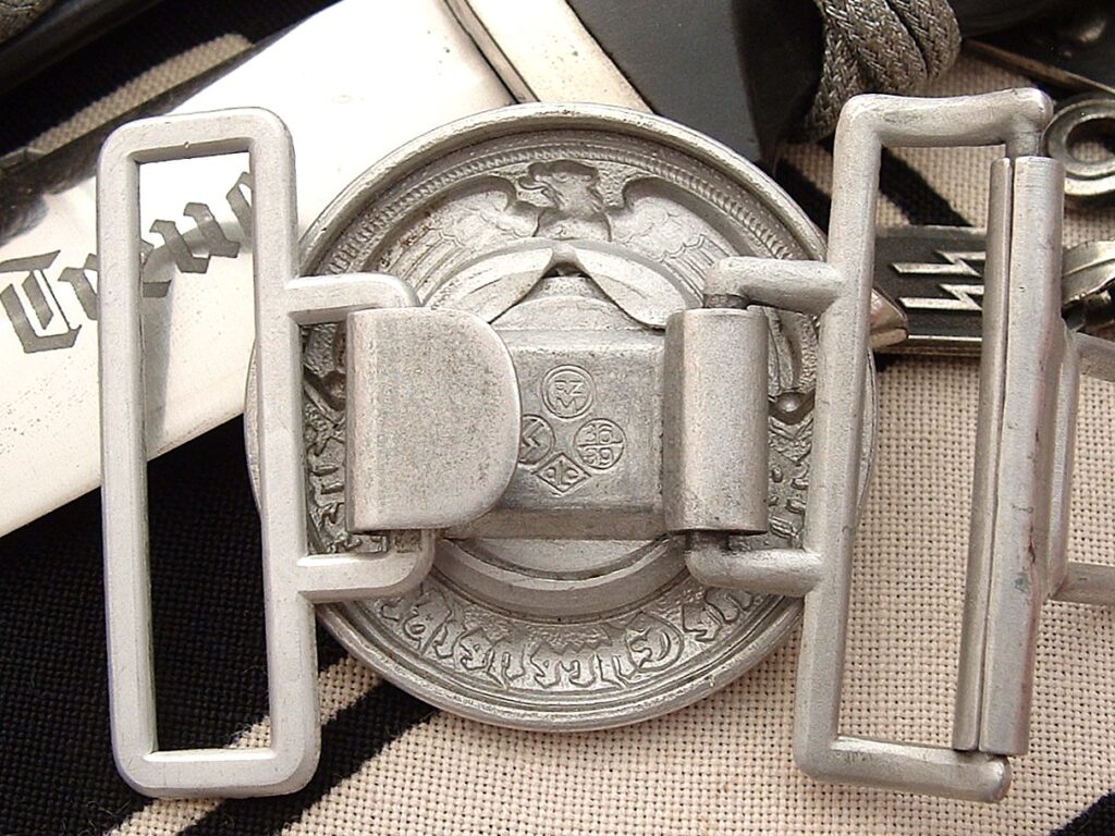 3 - Mint SS Officer's Buckle by Overhoff - B226
