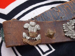 5 - Neat Veteran's Hate Belt with SS Buckle - B225