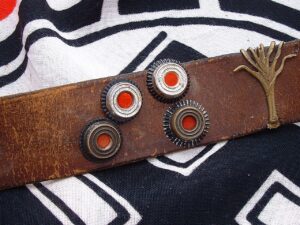 7 - Neat Veteran's Hate Belt with SS Buckle - B225