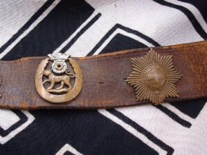 8 - Neat Veteran's Hate Belt with SS Buckle - B225