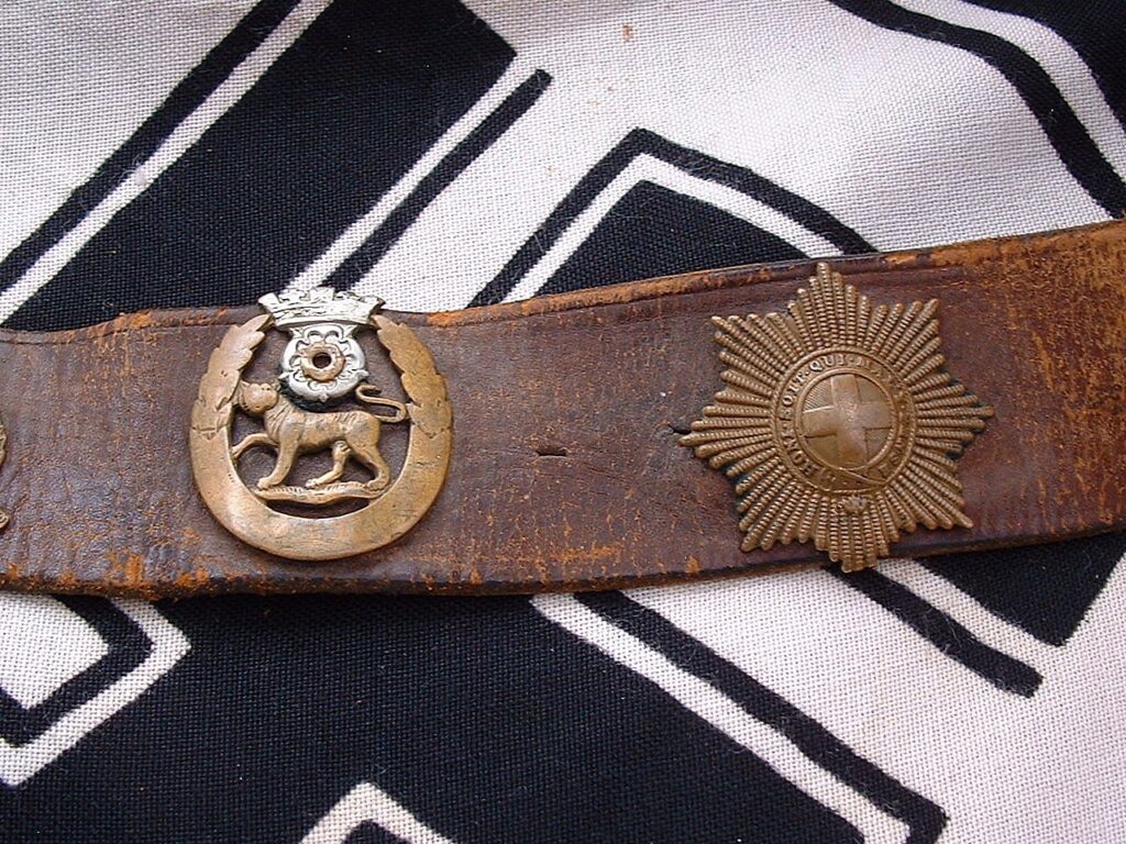 8 - Neat Veteran's Hate Belt with SS Buckle - B225