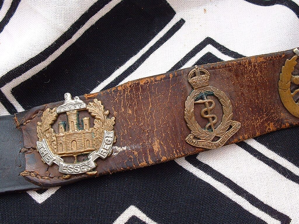 9 - Neat Veteran's Hate Belt with SS Buckle - B225