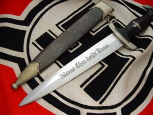 2 - Early M33 SS Dagger by Herder - D1251