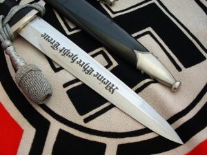 8 - Mid Period M33 Dagger With a Flare & Rare Trademark by Eickhorn - D1255