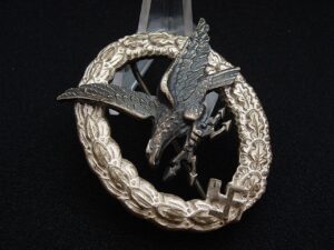 2 - Tombac Air Gunner Radio Operator Qualification Badge by Assmann - M570