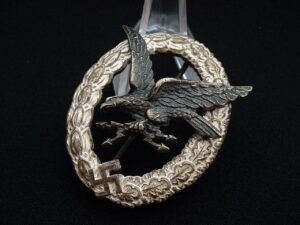 3 - Tombac Air Gunner Radio Operator Qualification Badge by Assmann - M570