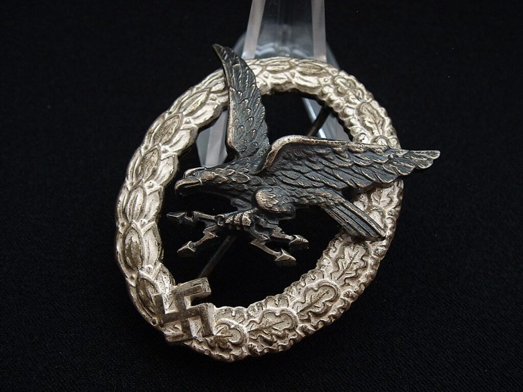 3 - Tombac Air Gunner Radio Operator Qualification Badge by Assmann - M570