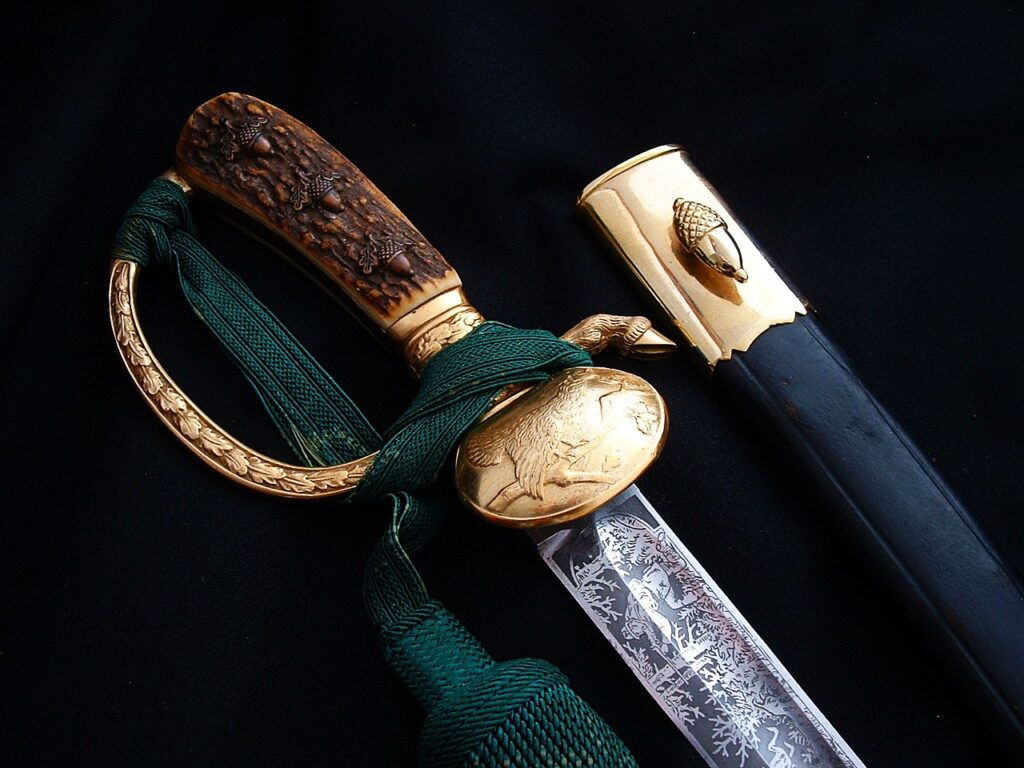 8 - 3rd Reich Forestry Deluxe Cutlass by Eickhorn - D1257